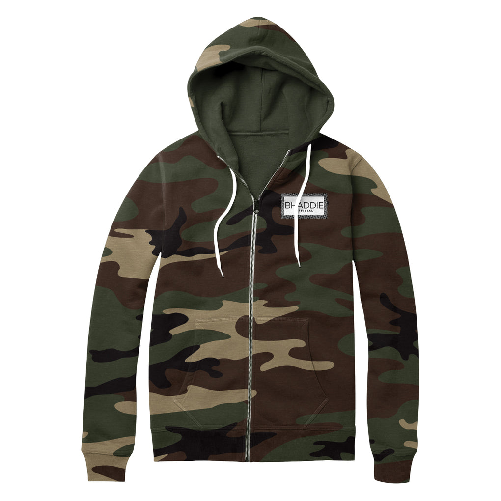 ARMY ZIP HOODIE