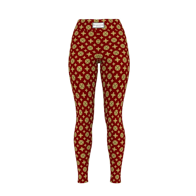 RED GOLD LEGGINGS